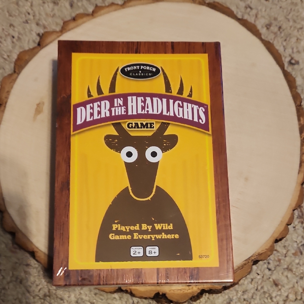 Deer in the Headlights Card Game Front Porch Classics 2019 NEW
